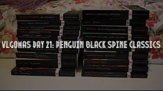 Vlogmas Day 21: Penguin Black Spine Classics