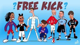 If a free kick is granted in the 94th minute, who would you prefer to take the shot? 