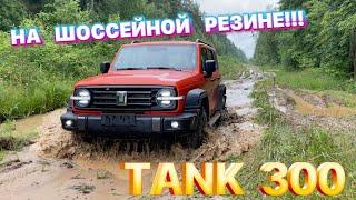 Коротко про возможности TANK 300 на заводской резине !