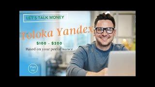 Earn extra income while doing small tasks ($100 - $200) Toloka Yandex |      E-money Tamil