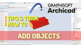 Archicad How To Add Object Into Embedded Library