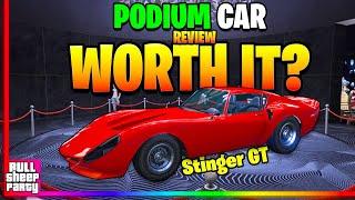 IS IT WORTH IT ?The New Stinger  Podium Car Free Lucky Wheel GTA 5 Online Review & Customization