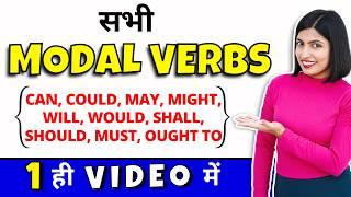 All Modal Verbs | Can Could May Might Shall Should Will Would Must Ought To, Kanchan English Grammar