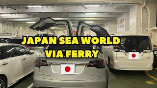 Get on this ferry to save you lots of time and to travel Japan quickly