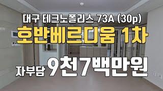 대구테크노폴리스 호반베르디움1차 아파트 73A(30p)