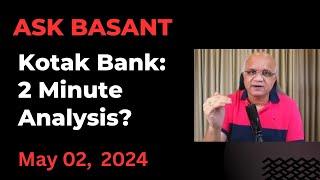 Kotak Bank:2 Minute Analysis?