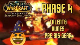 Fire Mage OWNS in Phase 4! Best Talents, Pre-BiS Gear, Talents & Runes | WoW SoD Phase 4 Guide