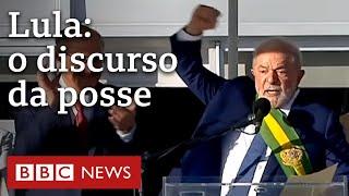 A íntegra do discurso de Lula diante do Planalto