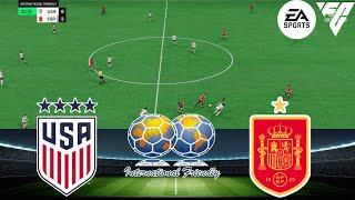 FC 24 - USA W vs Spain W 27/11/2024 - INTERNATIONAL FRIENDLY - Gameplay PS5