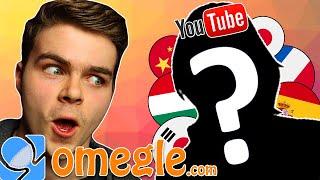 So I met a FAMOUS POLYGLOT YOUTUBER on Omegle and this is what happened...