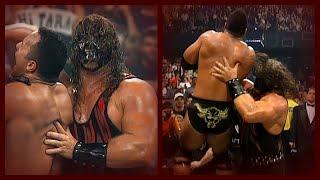 Kane & Christian vs The Rock Handicap WWF Championship Match 9/7/00