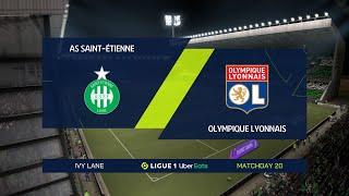 FIFA 21 Saint-Etienne vs Olympique Lyon @ Ivy Lane