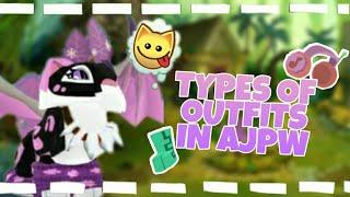 Types of Outfit Styles | AJPW | ANIMAL JAM SKIT