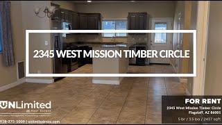 5 Bedroom Rental Home in Flagstaff - 2345 West Mission Timber Circle