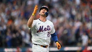 Pete Alonso Gives Citi Field an Early Home Run