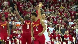 Maryland at Wisconsin - Men's Basketball Highlights