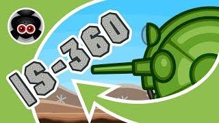Steel Monsters Attack Ep.4: Spherical Tank IS-360. Cartoons About Tanks