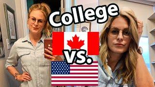 College in CANADA vs. AMERICA