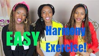 How to Basic Harmony- Easy Listening Exercise!