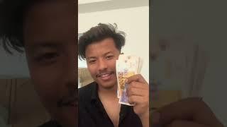 My first payment in Macedonia  #macedoniavlognepali #workingvlog #nepal