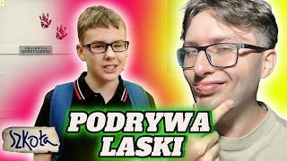 NIE UMIE PODRYWAĆ LASEK!*szkoła*