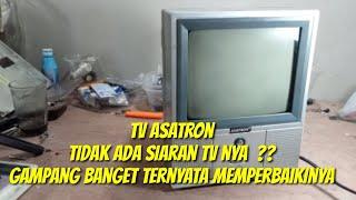 Cara Perbaiki Tv Asatron 7 Inch Hitam Putih Tidak Ada Siaran Tv