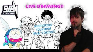 SVENSTREAMS with NERKISH- Comicsgate/Woke capital + Progressive LOTR/ Restoring Tolkiens true vision