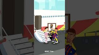 Ronaldo Helps Messi Find World Cup ! Football Animation