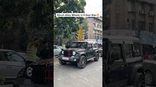 Delhi 1st 22inch Alloy Wheels in 5 Door Thar