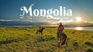 5 Wonderfull Tourist Attractions -  MONGOLIA Travel ( mongolia tourist attractions)