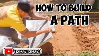 How to lay a Pathway #construction #build #learn