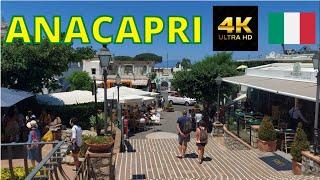 [4K] Anacapri Walking Tour 2022 | Capri