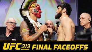 UFC 313 Final Faceoffs | Pereira vs. Ankalaev | MMA Fighting