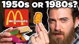 100 Years Of McDonald's Taste Test