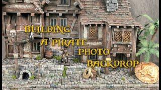 building a pirate backdrop for #freebootersfate . Video collab with Weltenbauer Club