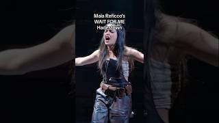 The newest songbird of #hadestown .  #maiareficco #musicals #musicaltheatre #theatre #broadway