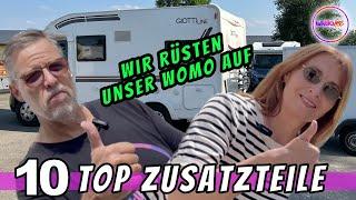 Wohnmobil | 10 TOP Zusatzteile | Zubehör