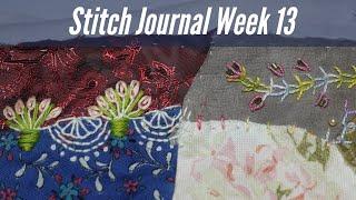 Combining easy stitches to make beautiful crazy patchwork seams