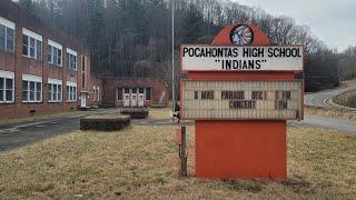 A Walk Around Pocahontas High School | Pocahontas Virginia  #vlog #walk #pocahontasvirginia