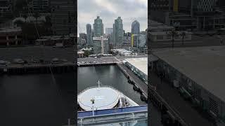 Docking in San Diego #shorts #cruise