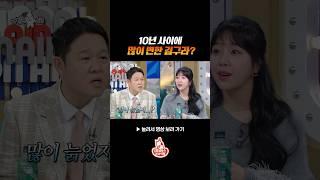 등이 많이 굽었지? #라디오스타