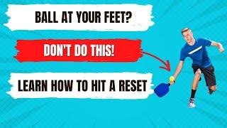 HOW TO MASTER THE RESET SHOT IN PICKLEBALL AND WIN MORE POINTS