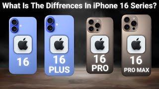 iPhone 16 Series : Comparison of All Models!