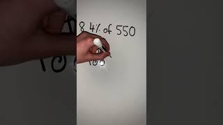 How to Find ANY Percentage!! #viral #maths