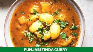 Punjabi Tinda Curry | Tinda Masala | Apple gourd curry