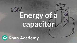 Energy of a capacitor | Circuits | Physics | Khan Academy