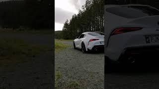 Dropping the clutch on the new Toyota GR Supra manual