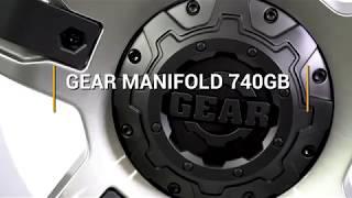 GEAR MANIFOLD 740GB: GUNBLACK, 20"x9"