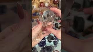 Clear Quartz! The master healer!! #crystal #clearquartz #crystalshop #quartz #crystalseller