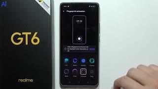 Realme GT 6: Change Fingerprint Animation